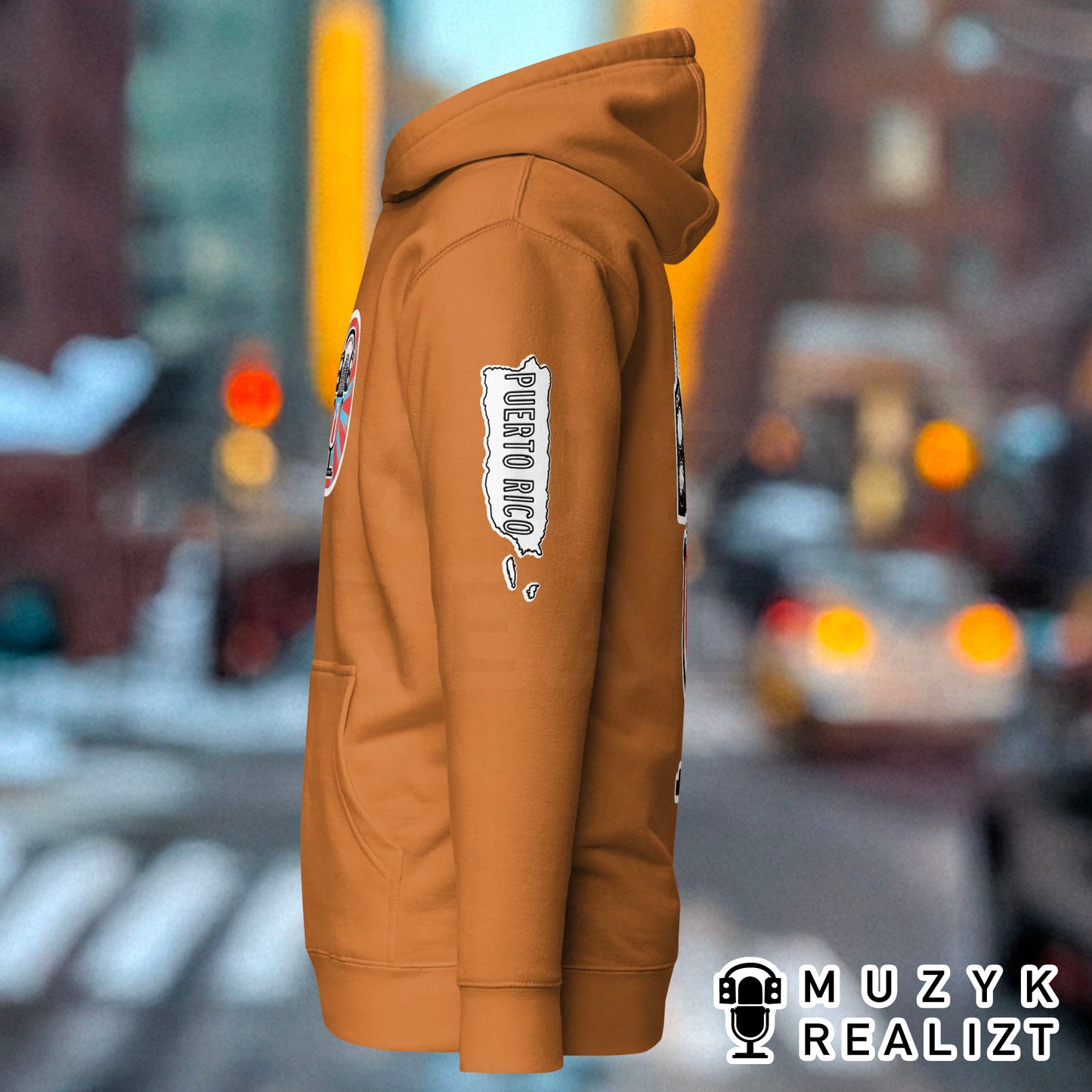 Feedback Mic Puerto Rico Unisex Hoodie