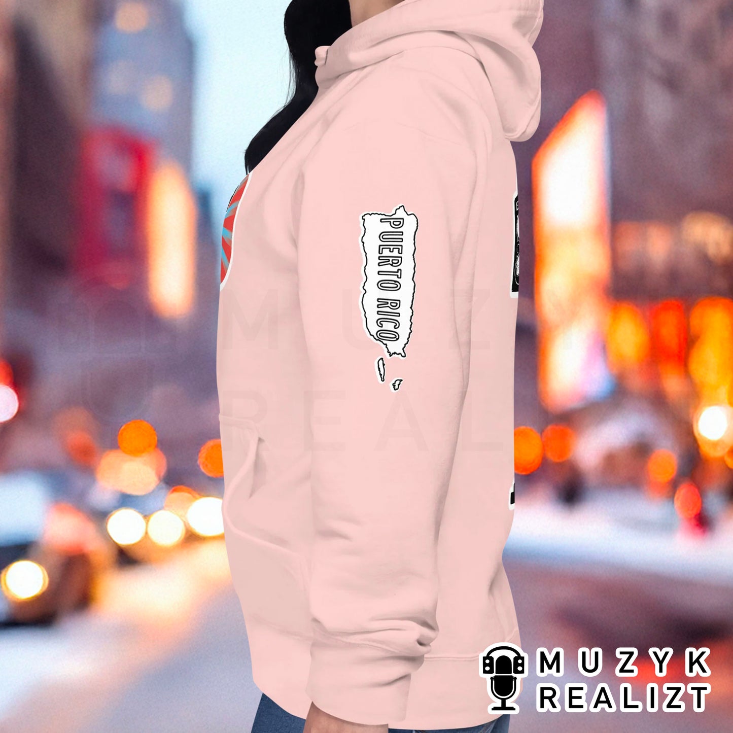 Feedback Mic Puerto Rico Unisex Hoodie