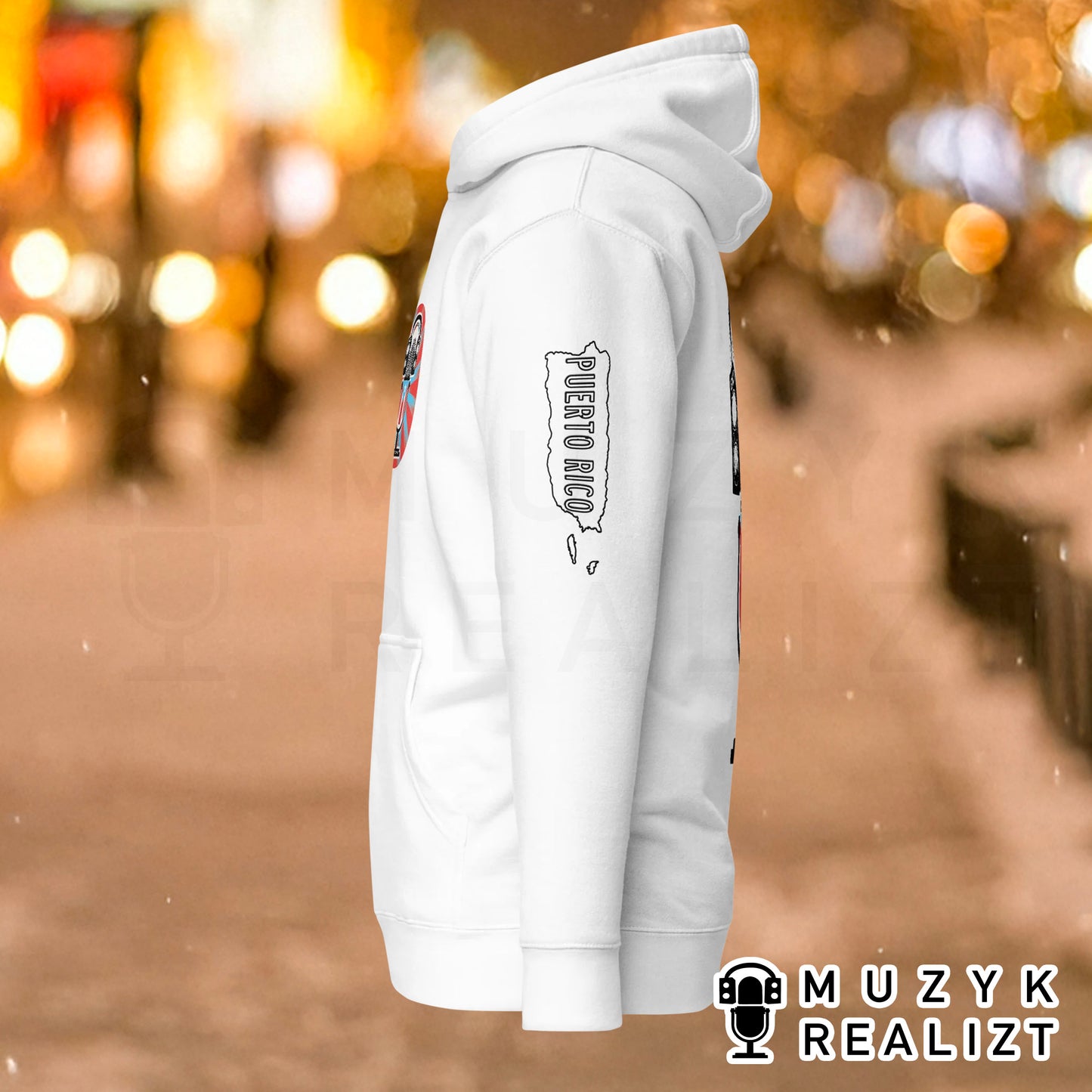 Feedback Mic Puerto Rico Unisex Hoodie