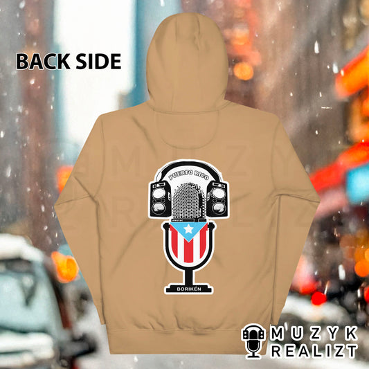 Feedback Mic Puerto Rico Unisex Hoodie