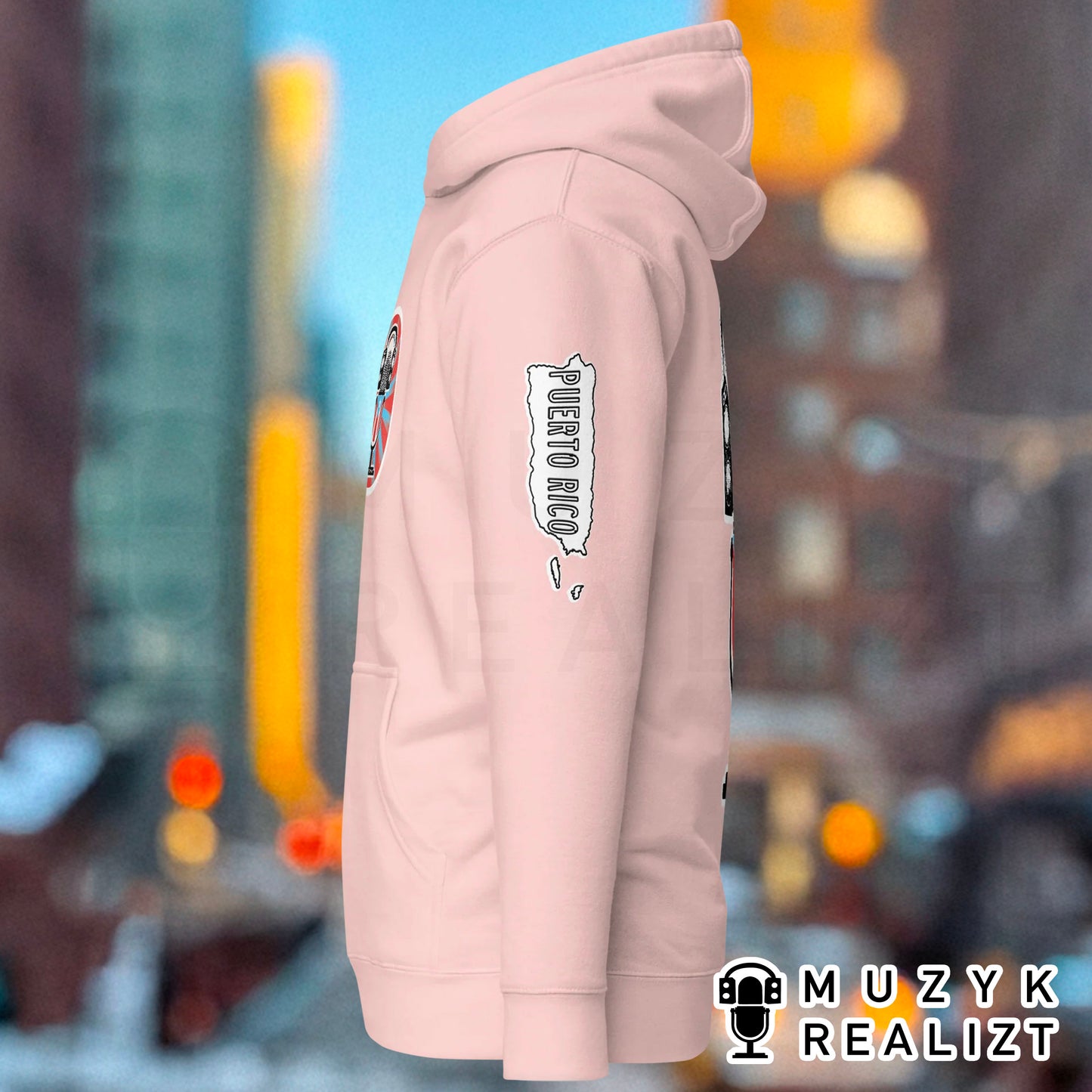 Feedback Mic Puerto Rico Unisex Hoodie