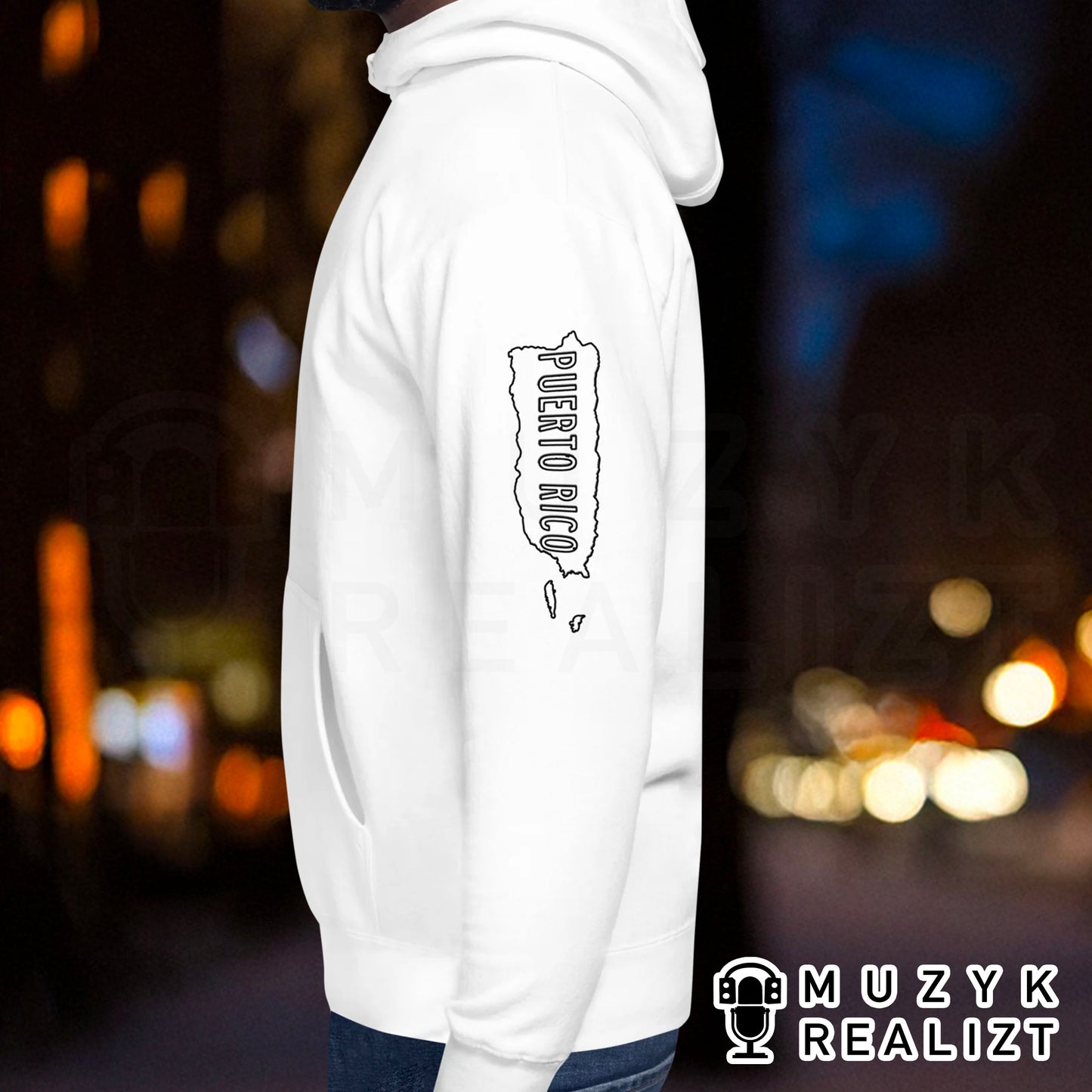 Feedback Mic Puerto Rico Unisex Hoodie