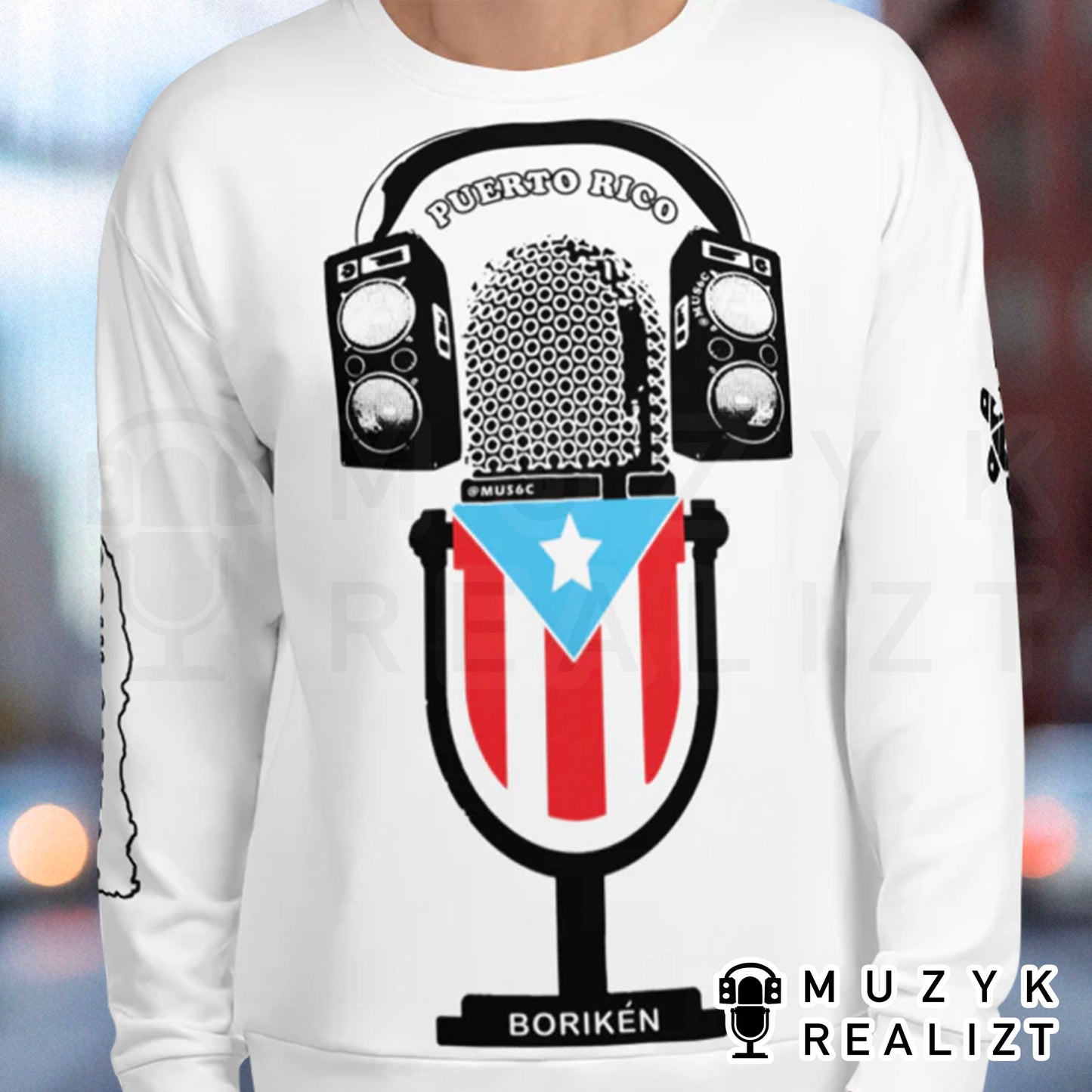 Puerto Rico Unisex Sweatshirt